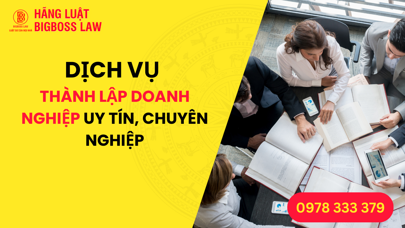 DỊCH VỤ thành lập doanh nghiệp uy tín, chuyên nghiệp