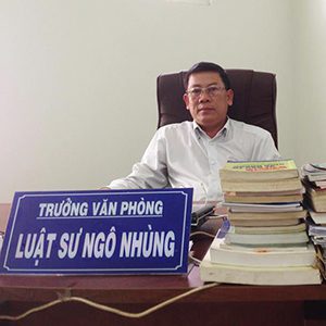 Luật sư Ngô Nhùng - Top 10 luật sư giỏi tại Bình Dương