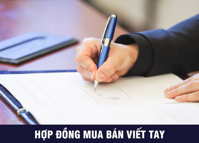 Hop dong mua ban viet tay