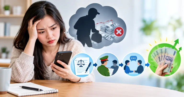 Bị giật hụi phải xử lý như thế nào để nhanh lấy lại tiền nhất?
