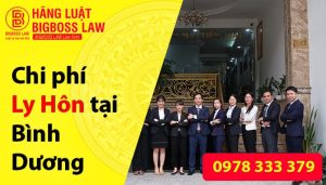 Chi phí ly hôn tại Bình Dương