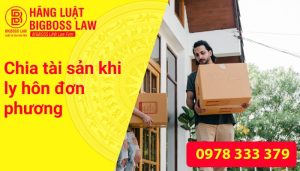Chia tài sản khi ly hôn đơn phương