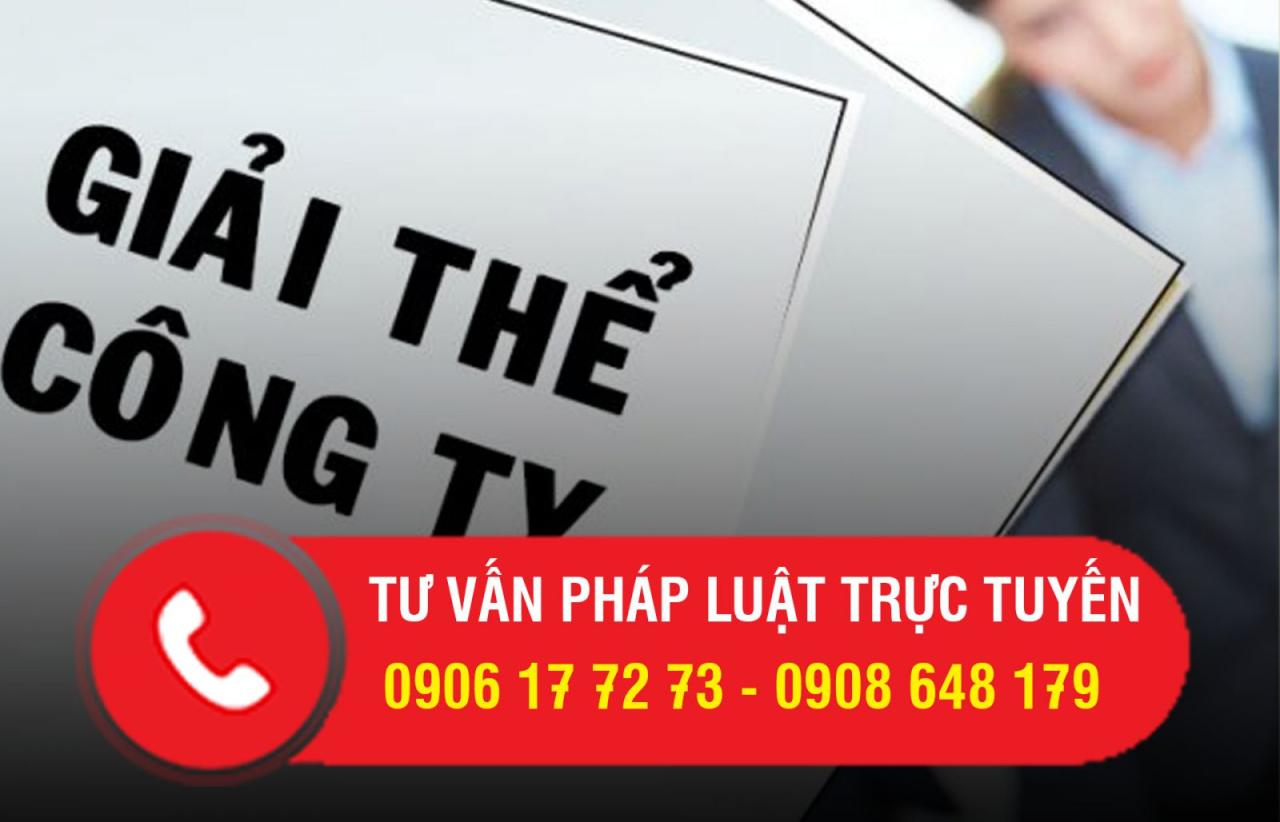 Chúng tôi tư vấn và cung cấp dịch vụ giải thể công ty - doanh nghiệp