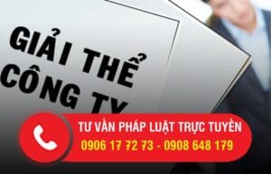Dịch vụ giải thể công ty – giải thể doanh nghiệp tại Bình Thạnh