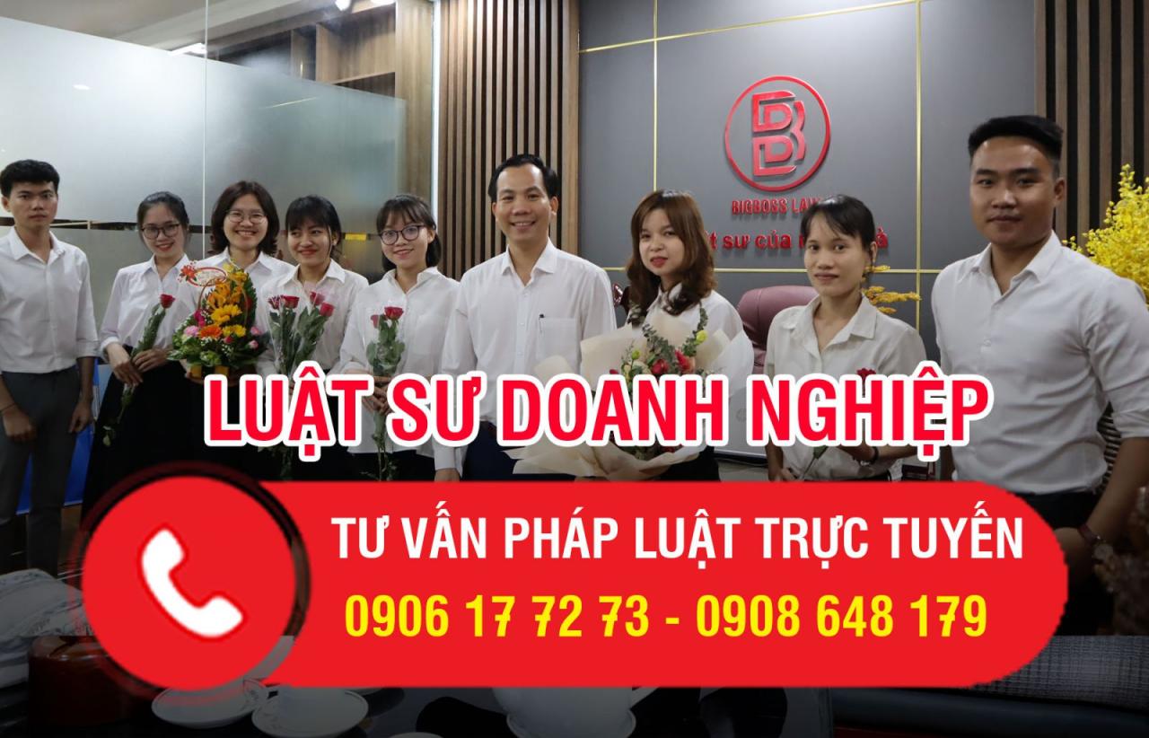 Chúng tôi tư vấn pháp luật doanh nghiệp trực tuyến