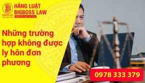Những trường hợp không được ly hôn đơn phương
