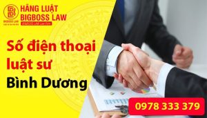 Số điện thoại luật sư tại Bình Dương