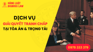 Dịch Vụ Giải Quyết Tranh Chấp Doanh Nghiệp Tại Tòa Án Và Trọng Tài