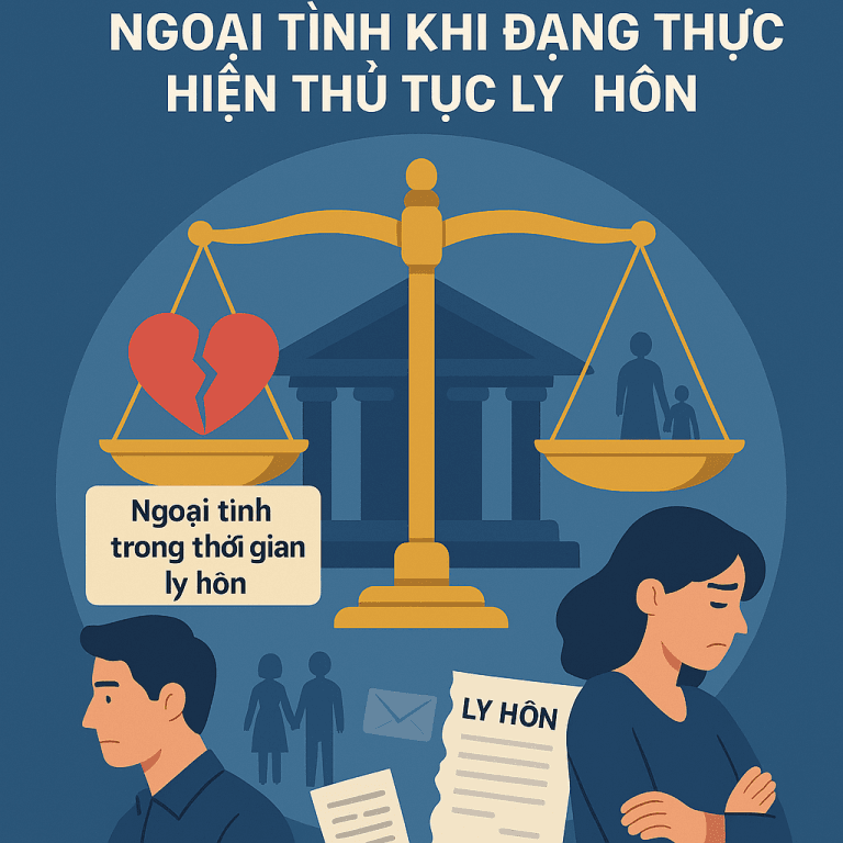 TRÁCH NHIỆM PHÁP LÝ KHI VỢ HOẶC CHỒNG NGOẠI TÌNH KHI ĐANG THỰC HIỆN THỦ TỤC LY HÔN