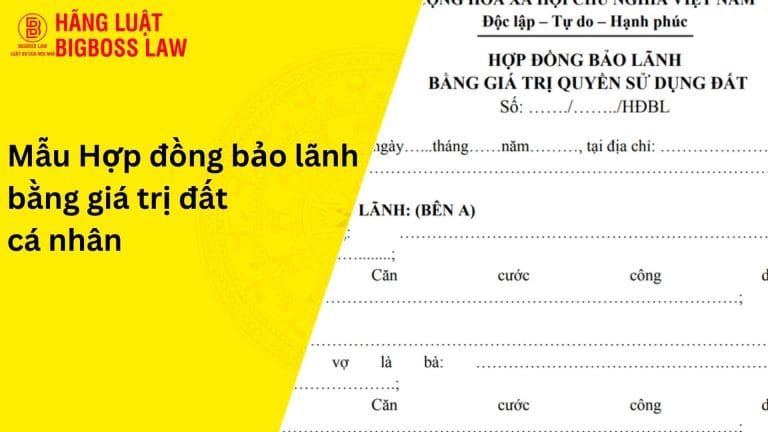 Hợp đồng bảo lãnh