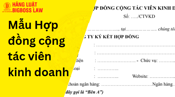 Hợp đồng cộng tác viên kinh doanh
