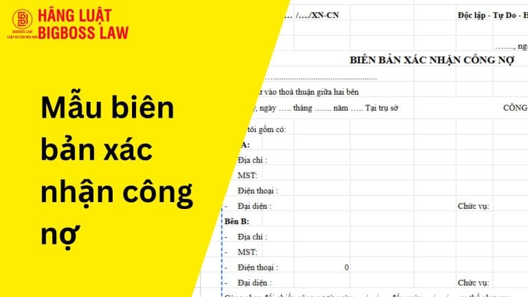 Mẫu biên bản xác nhận công nợ 12 Mẫu biên bản xác nhận công nợ