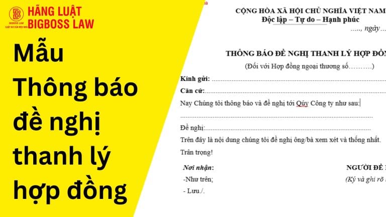 Mẫu thông báo đề nghị thanh lý hợp đồng 10 Hop dong thu viec 17