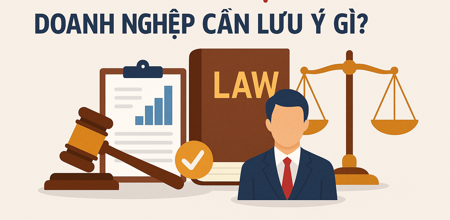 Quy Định Pháp Luật Mới Về Pháp Lý Doanh Nghiệp Năm 2025 – Doanh Nghiệp Cần Lưu Ý Gì?