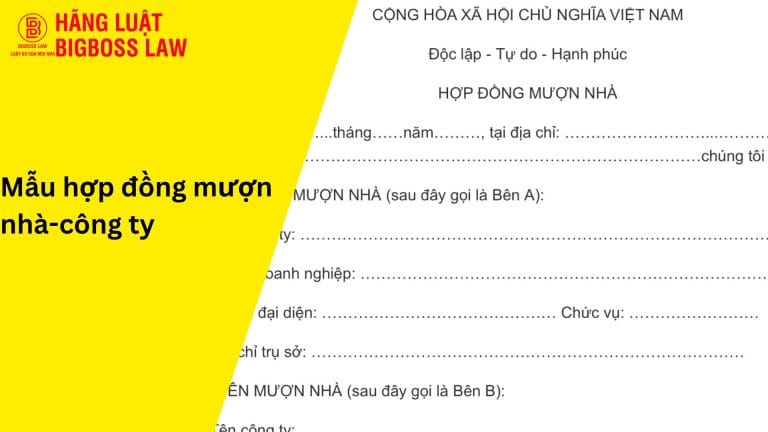Hợp đồng mượn nhà-công ty 7 Hợp đồng mượn nhà