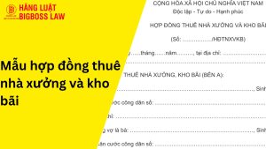 Hợp đồng thuê nhà xưởng và kho bãi