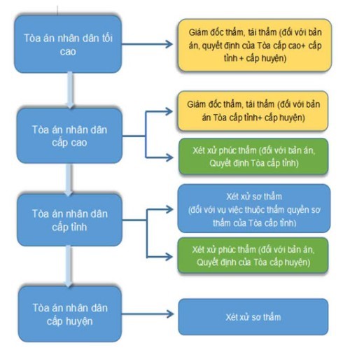 MÔ HÌNH TỔ CHỨC MỚI CỦA TÒA ÁN NHÂN DÂN  TRONG KỶ NGUYÊN VƯƠN MÌNH