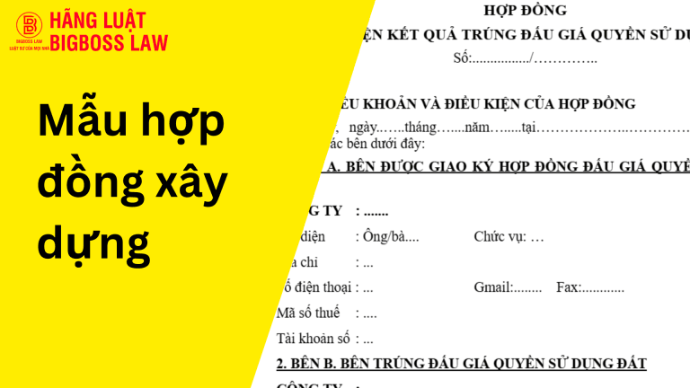 Hợp đồng thực hiện kết quả trúng đấu giá quyền sử dụng đất 12 Hop dong thu viec 1 9