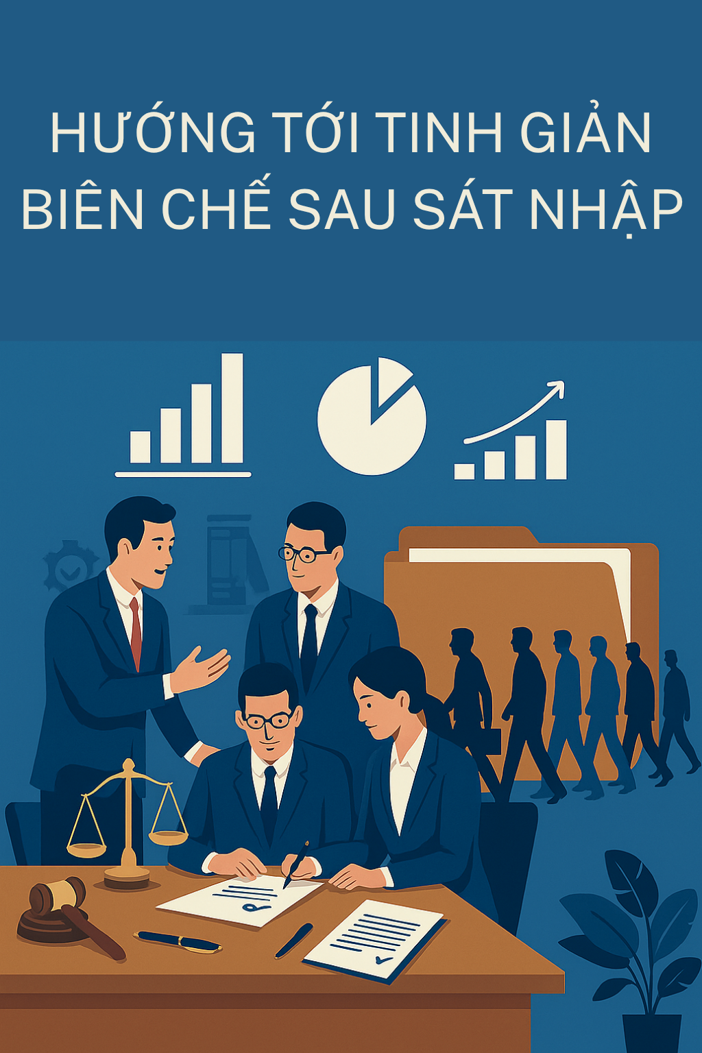 HƯỚNG TỚI TINH GIẢN BIÊN CHẾ SAU SÁT NHẬP