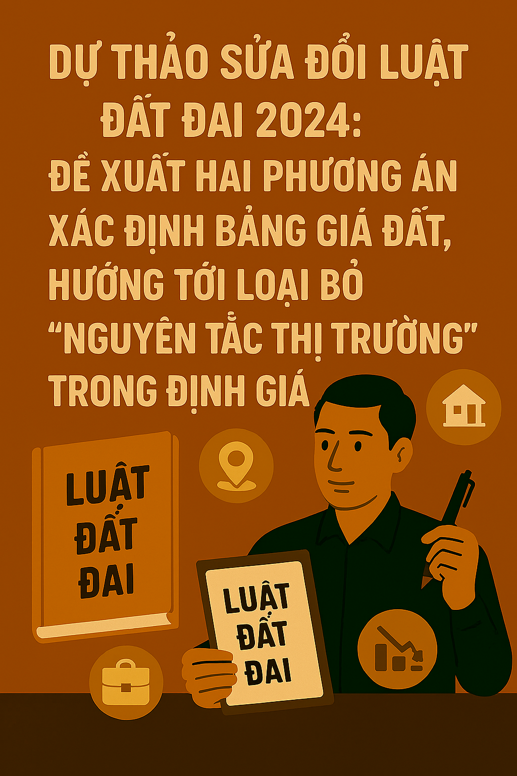 Dự thảo sửa đổi Luật Đất đai 2024: Đề xuất hai phương án xác định bảng giá đất, hướng tới loại bỏ “nguyên tắc thị trường” trong định giá