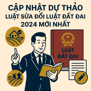 Cập nhật dự thảo Luật sửa đổi Luật Đất đai 2024 mới nhất