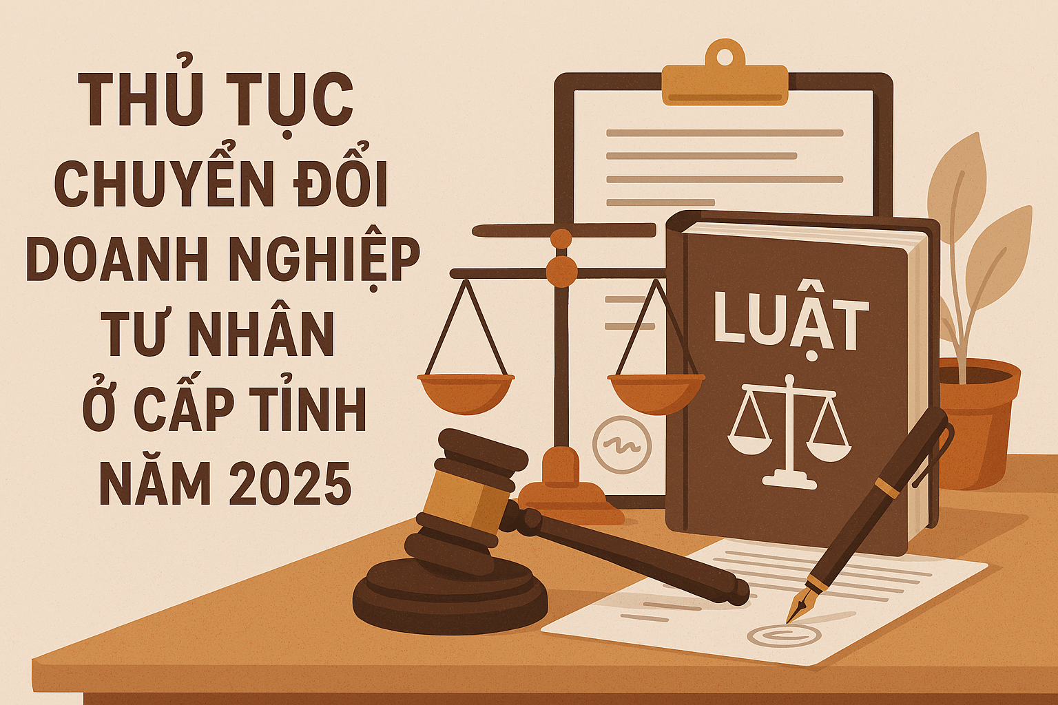 Thủ tục chuyển đổi doanh nghiệp tư nhân thành công ty hợp danh, công ty TNHH, công ty cổ phần ở cấp tỉnh năm 2025?