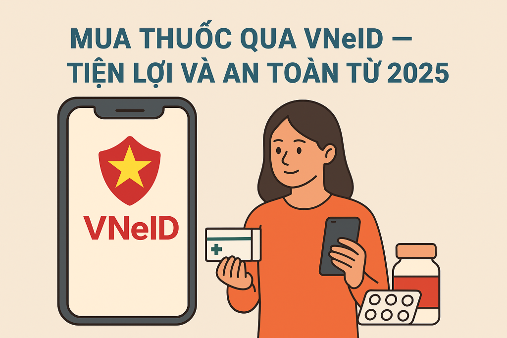 Mua thuốc qua VNeID – Tiện ích y tế điện tử