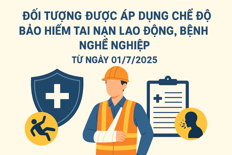 Đối tượng nào được áp dụng chế độ bảo hiểm tai nạn lao động, bệnh nghề nghiệp từ ngày 01/7/2025? 11 ChatGPT Image 10 10 43 20 thg 9 2025