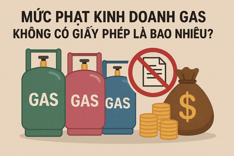 Mức phạt kinh doanh gas không có giấy phép là bao nhiêu? 9 Copilot 20250908 151025