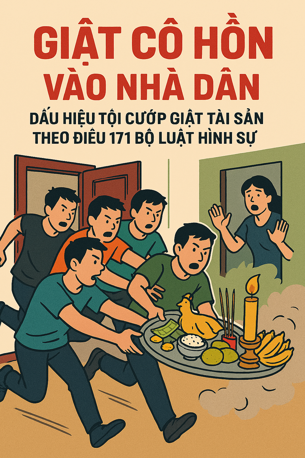 Giật cô hồn và trách nhiệm pháp lý: Phân tích dưới góc độ pháp luật