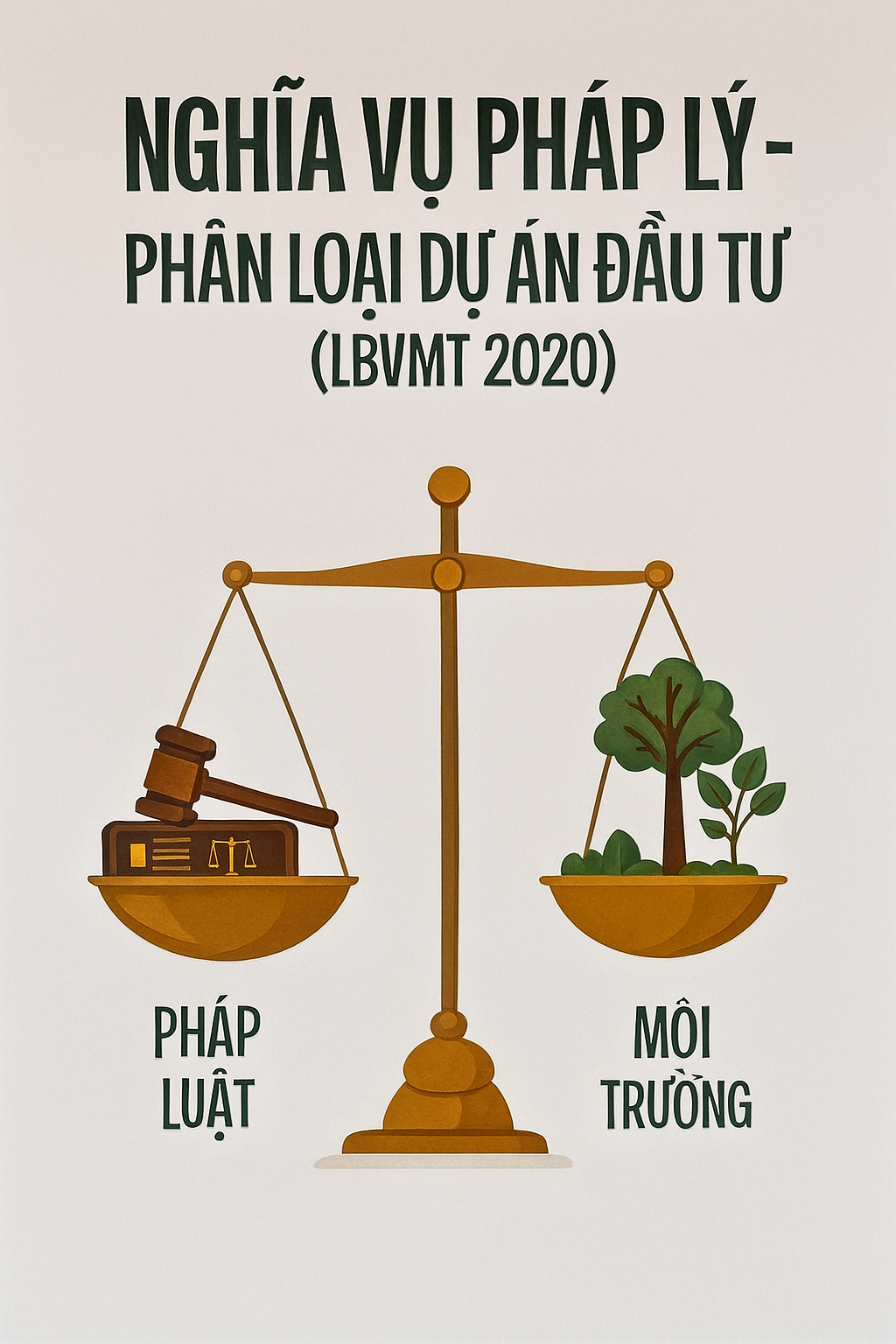 Những nghĩa vụ pháp lý phát sinh sau khi phân loại dự án đầu tư (Luật BVMT 2020)