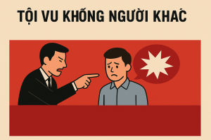 Tội vu khống người khác căn cứ Điều 156 Bộ luật Hình sự 2015 sửa đổi 2017 1 Tội vu khống người khác căn cứ Điều 156 Bộ luật Hình sự 2015 sửa đổi 2017