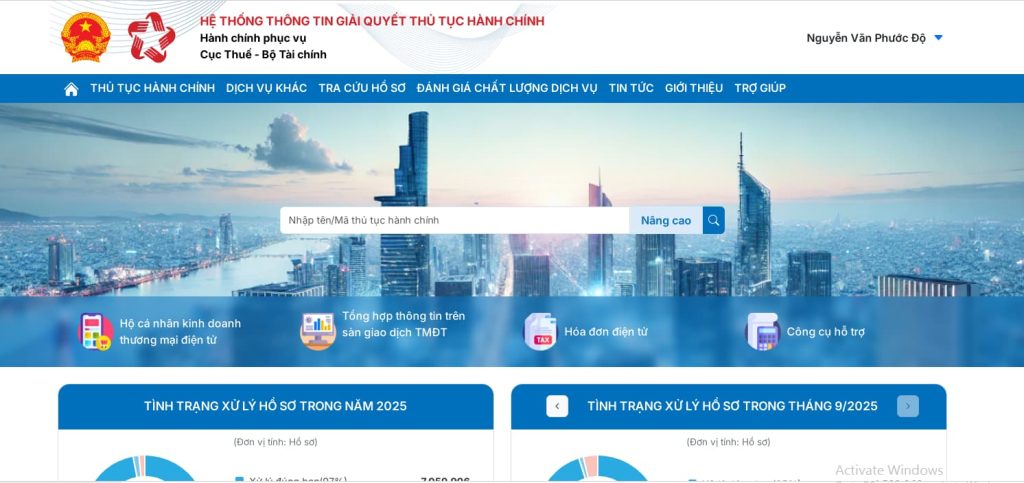 Hướng dẫn khai thuế hộ kinh doanh online mới nhất 2025? Cách khai thuế điện tử qua mạng đối với hộ kinh doanh thế nào?