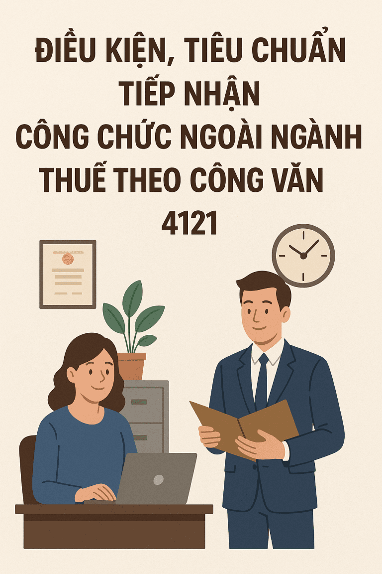 Điều kiện, tiêu chuẩn tiếp nhận công chức ngoài ngành Thuế theo Công văn 4121 9 ChatGPT Image 08 01 35 7 thg 10 2025