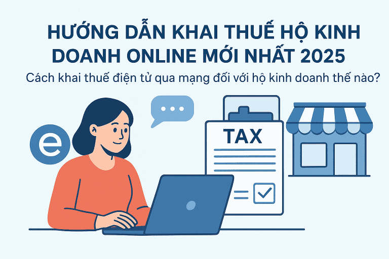 Hướng dẫn khai thuế hộ kinh doanh online mới nhất 2025? Cách khai thuế điện tử qua mạng đối với hộ kinh doanh thế nào? 9 Hướng dẫn khai thuế hộ kinh doanh online mới nhất 2025? Cách khai thuế điện tử qua mạng đối với hộ kinh doanh thế nào?