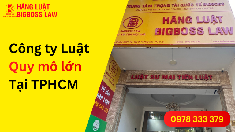 Cong ty Luat Quy mo lon Tai TPHCM