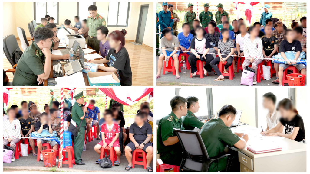 Tiếp nhận 65 công dân Việt Nam được Campuchia chuyển giao tại Cửa khẩu Quốc tế Hoa Lư, Đồng Nai 1 Tiếp nhận 65 công dân Việt Nam được Campuchia chuyển giao tại Cửa khẩu Quốc tế Hoa Lư, Đồng Nai