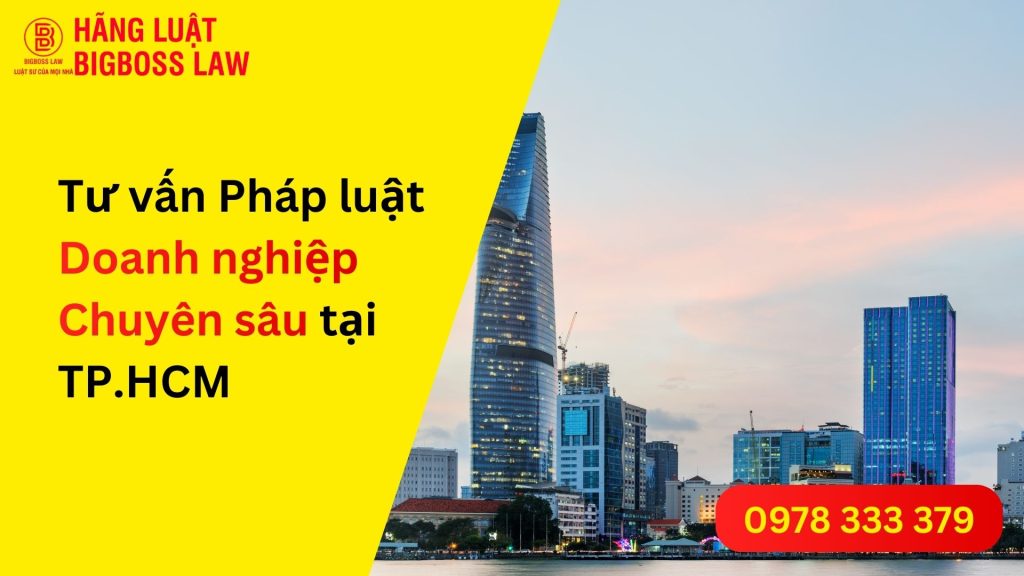 Luật sư Tư vấn Pháp luật Doanh nghiệp Chuyên sâu tại TP.HCM