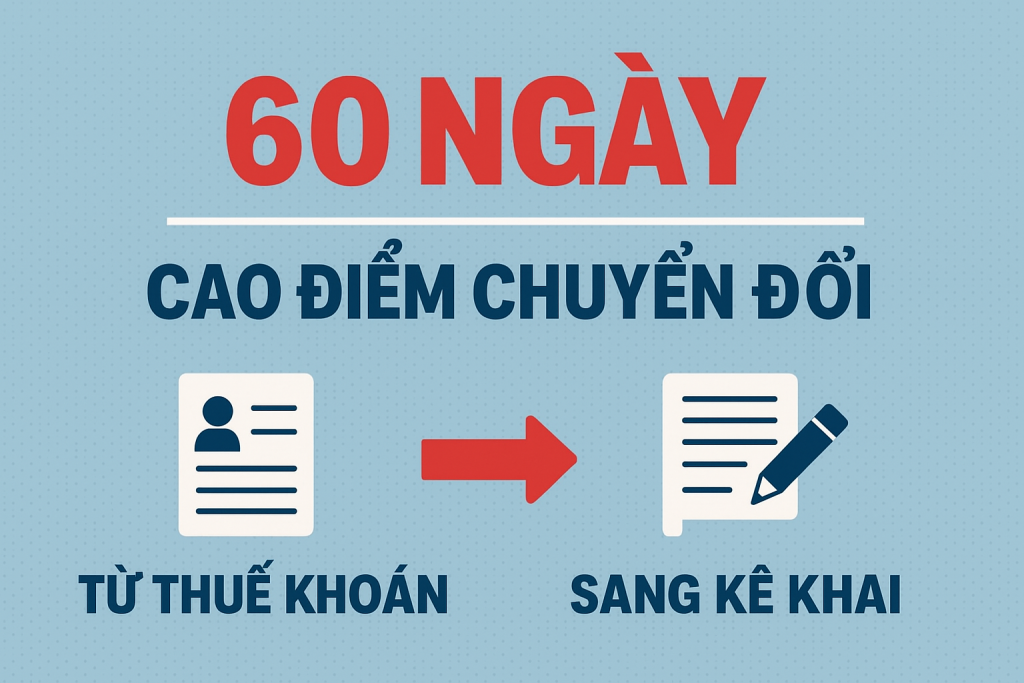 60 ngày cao điểm chuyển đổi mô hình từ thuế khoán sang kê khai 1 60 ngày cao điểm chuyển đổi mô hình từ thuế khoán sang kê khai