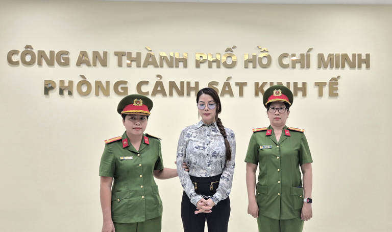 Bà Trương Ngọc Ánh bị khởi tố, bắt tạm giam. Ảnh: Công an cung cấp