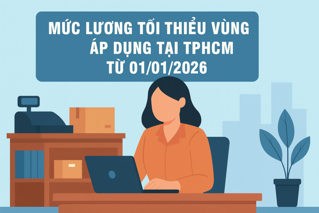 Mức lương tối thiểu vùng áp dụng tại TPHCM từ 01/01/2026