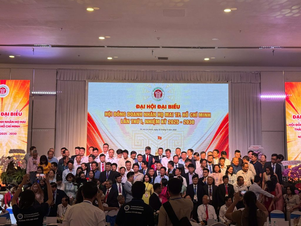 HÃNG LUẬT BIGBOSS LAW tham dự Đại hội Doanh nghiệp Họ Mai TP. HCM