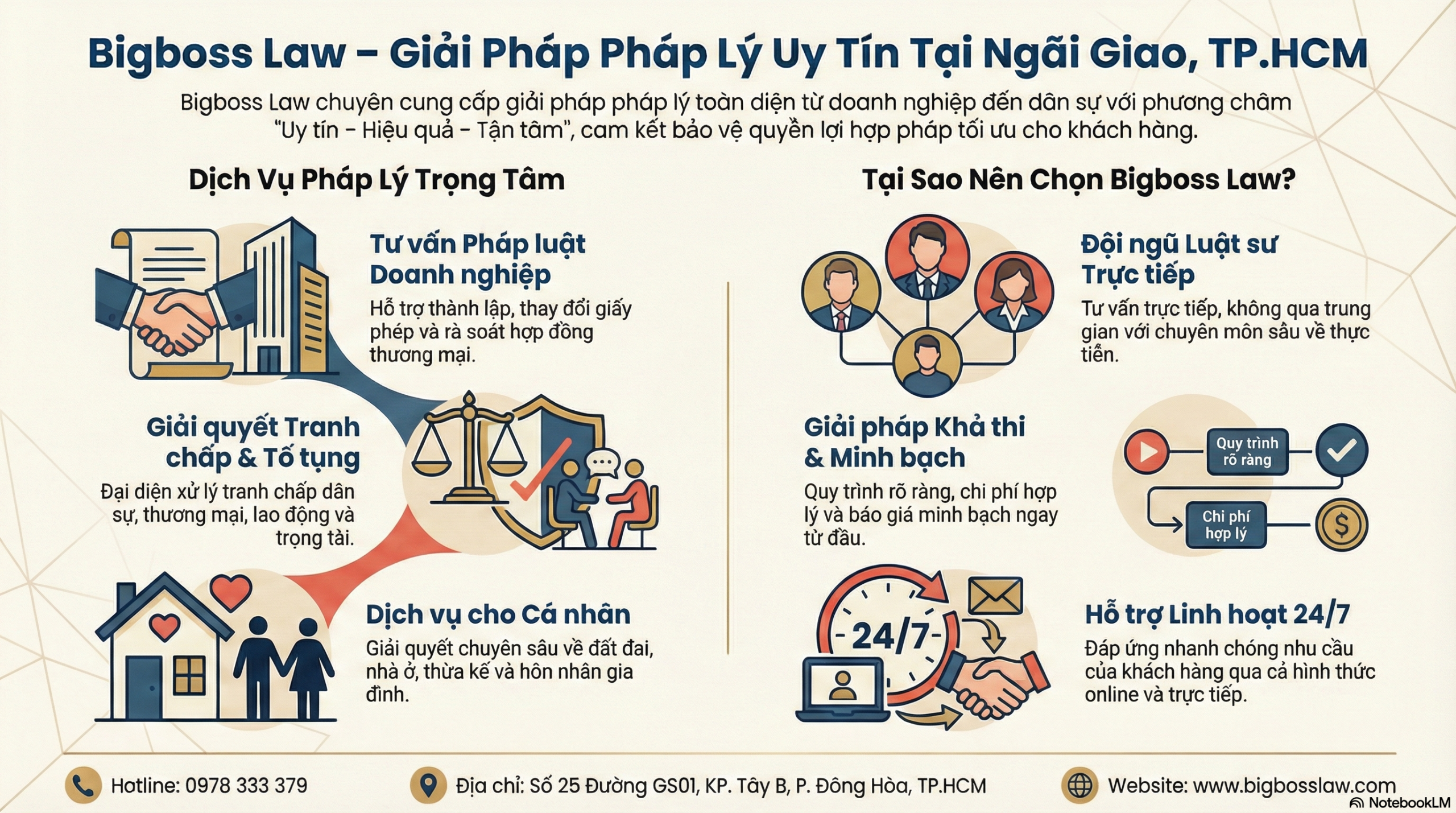 Công ty Luật uy tín tại Ngãi Giao, TP.HCM