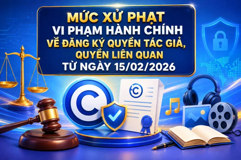 Mức xử phạt vi phạm hành chính về đăng ký quyền tác giả, quyền liên quan từ ngày 15/02/2026 8 muc-xu-phat-vi-pham-hanh-chinh-ve-dang-ky-quyen-tac-gia-quyen-lien-quan-tu-ngay-15-02-2026