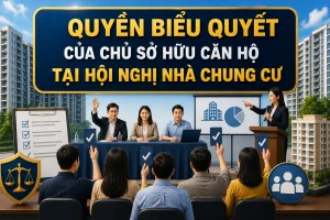 Quyền biểu quyết của chủ sở hữu căn hộ tại Hội nghị nhà chung cư