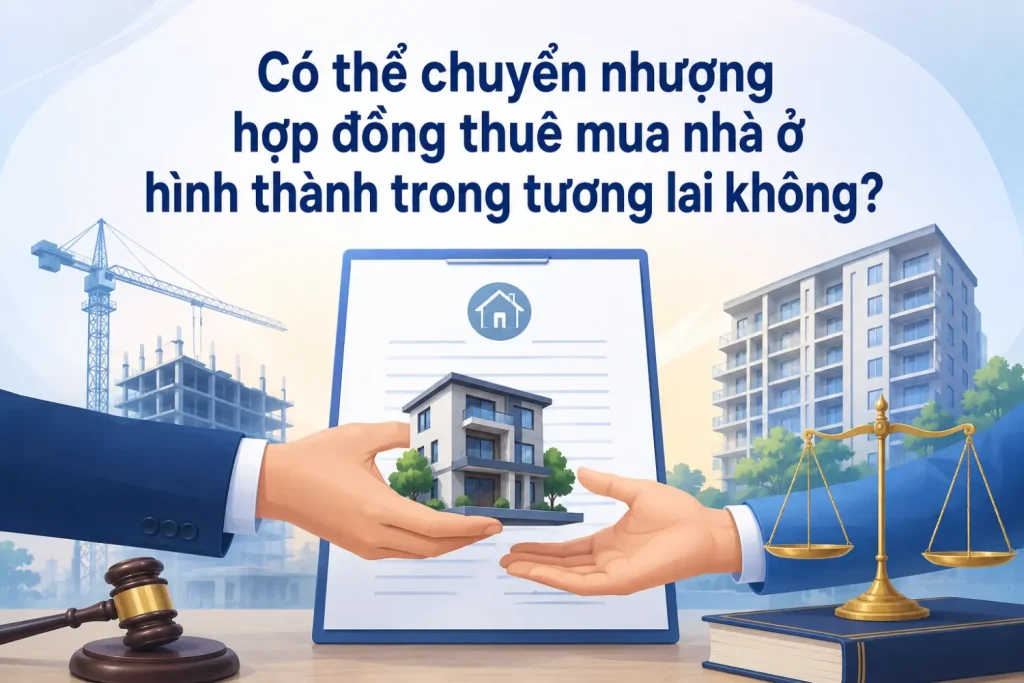 Có thể chuyển nhượng hợp đồng thuê mua nhà ở hình thành trong tương lai không?