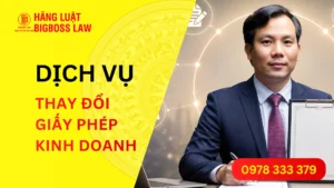 Dịch vụ thay đổi giấy phép kinh doanh uy tín và trọn gói