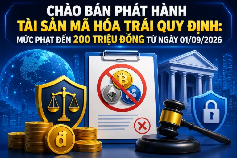 Chào bán phát hành tài sản mã hóa trái quy định: mức phạt đến 200 triệu đồng từ ngày 01/09/2026 8 chao-ban-phat-hanh-tai-san-ma-hoa-trai-quy-dinh-muc-phat-den-200-trieu-dong-tu-ngay-01-09-2026