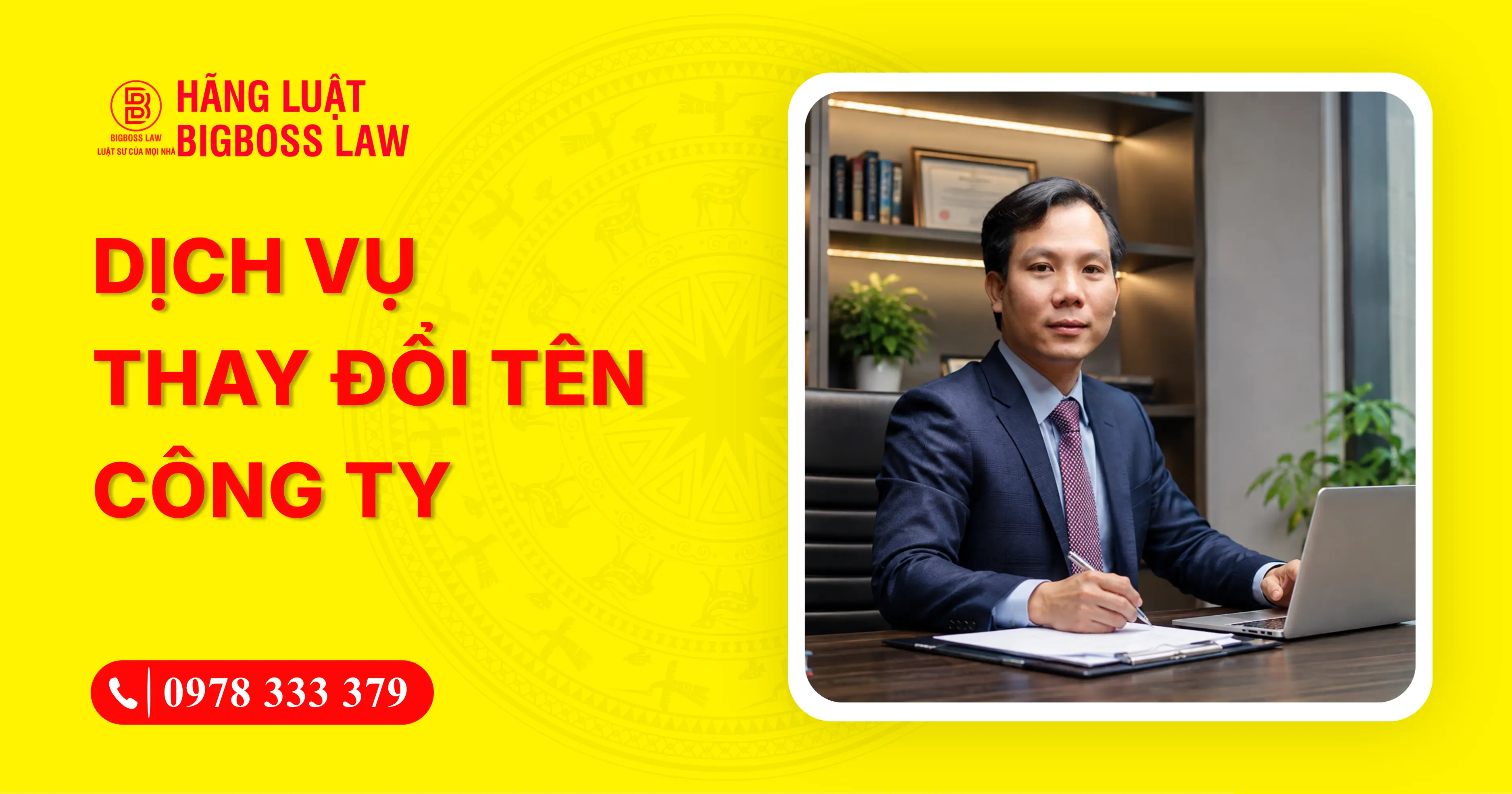 Dịch vụ thay đổi tên công ty chuẩn pháp lý.