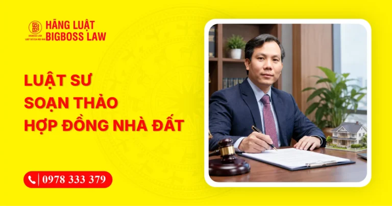 Luật sư soạn thảo hợp đồng nhà đất giải pháp an toàn, tránh rủi ro